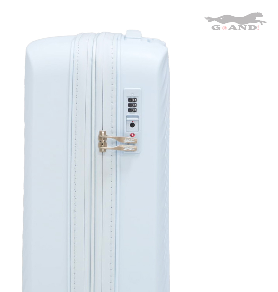 Куфар Grand Elite X 1616 полипропилен малък син - Image 6