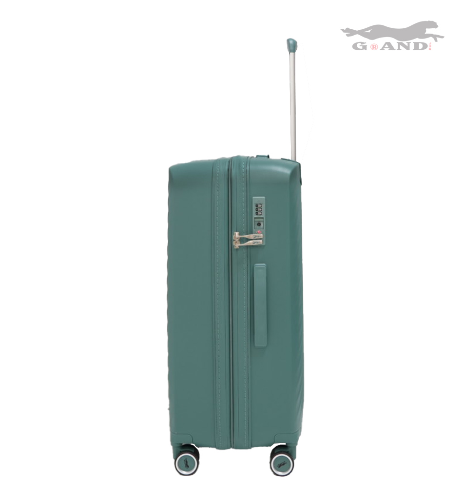 Куфар Grand Elite X 1616 полипропилен комплект зелен - Image 6