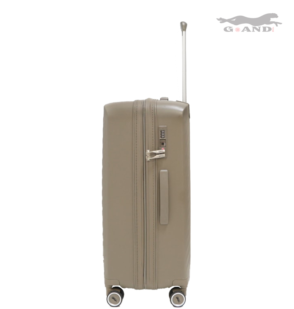 Куфар Grand Elite X 1616 полипропилен комплект каки - Image 6