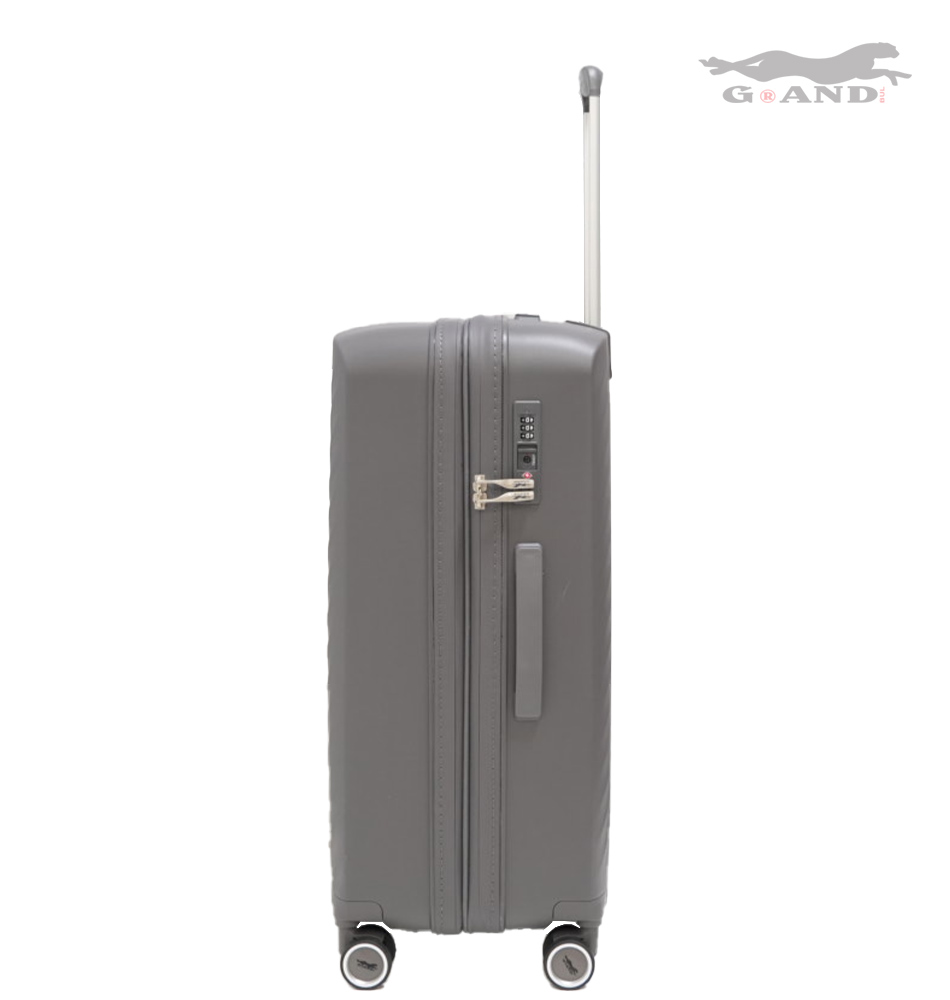 Куфар Grand Elite X 1616 полипропилен комплект графит - Image 3