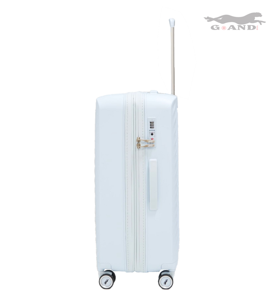 Куфар Grand Elite X 1616 полипропилен комплект син - Image 6