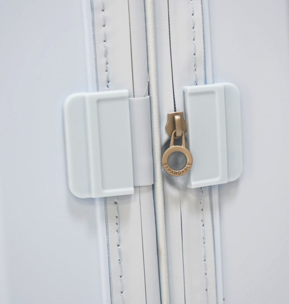 Куфар Grand Elite X 1616 полипропилен комплект син - Image 3