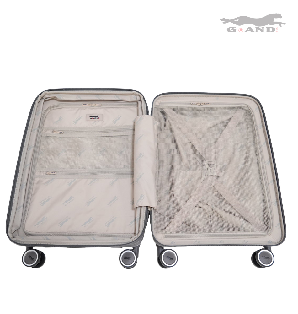 Куфар Grand Elite X 1616 полипропилен комплект графит - Image 7