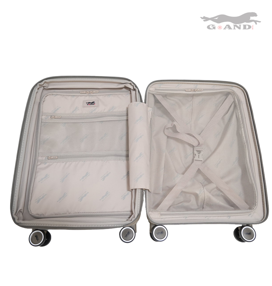 Куфар Grand Elite X 1616 полипропилен комплект каки - Image 5