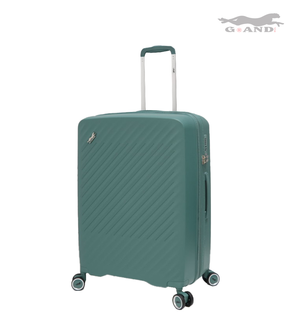 Куфар Grand Elite X 1616 полипропилен среден зелен