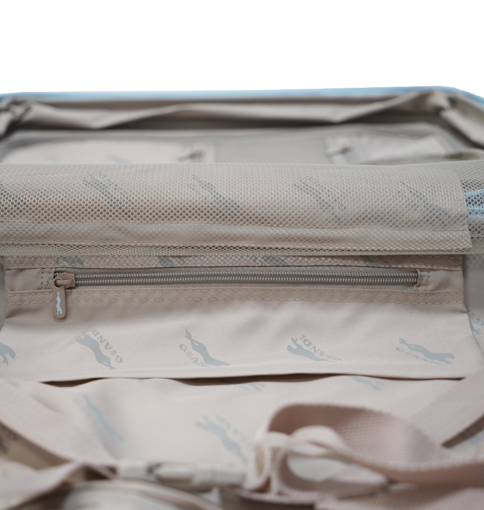 Куфар Grand Elite X 1616 полипропилен комплект син - Image 9