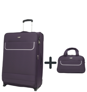 КУФАР 2502/ВОДОУСТОЙЧИВ ТЕКСТИЛЕН/ГОЛЯМ ЛИЛАВ