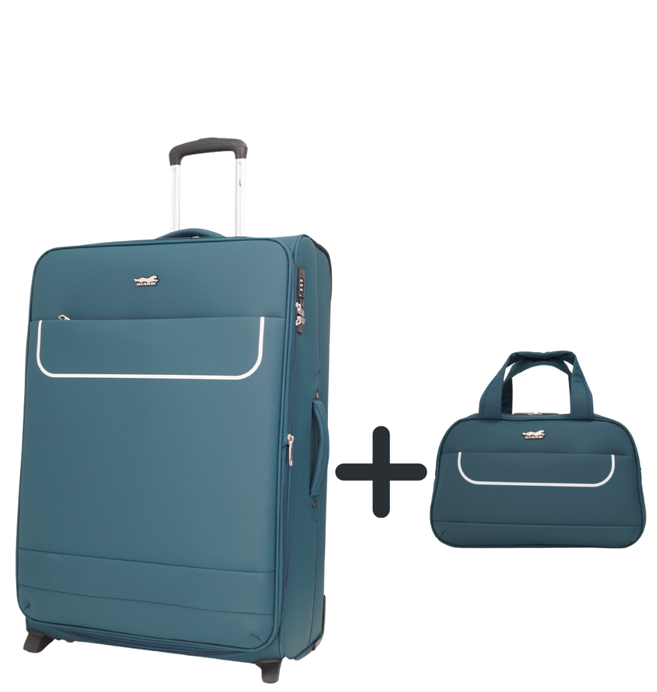 КУФАР 2502/ВОДОУСТОЙЧИВ ТЕКСТИЛЕН/ГОЛЯМ ЗЕЛЕН