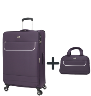 КУФАР 2504/ВОДОУСТОЙЧИВ ТЕКСТИЛЕН/ГОЛЯМ ЛИЛАВ