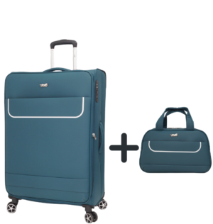 КУФАР 2504/ВОДОУСТОЙЧИВ ТЕКСТИЛЕН/ГОЛЯМ ЗЕЛЕН