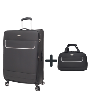 КУФАР 2504/ВОДОУСТОЙЧИВ ТЕКСТИЛЕН/ГОЛЯМ ЧЕРЕН