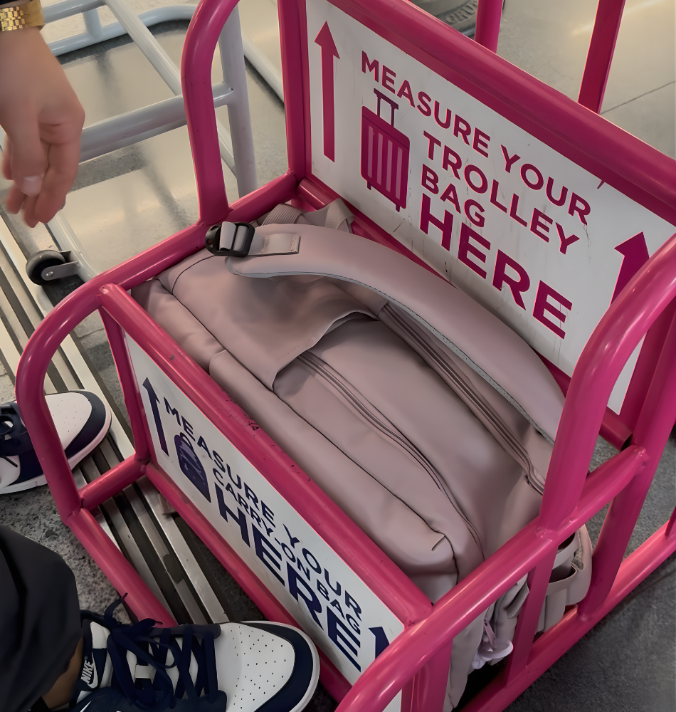 Раница Grand Ghepard 919 за ръчен багаж в розово 40x30x18 - Image 8