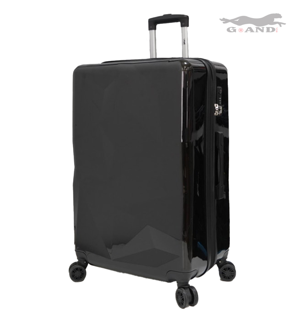 КУФАР 997 ПОЛИКАРБОНАТ ГОЛЯМ ЧЕРЕН ДИАМАНТ