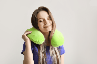 Как работи възглавницата за пътуване?