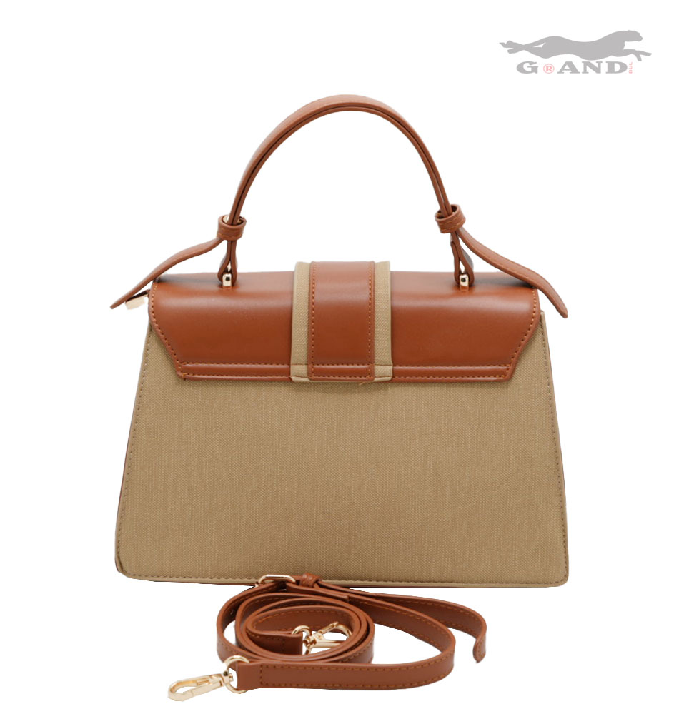 Дамска чанта Monéa в кафяво-бежово - Image 3