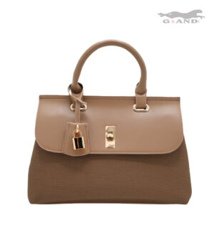 Дамска чанта Valerie - Шоколад с катинарче