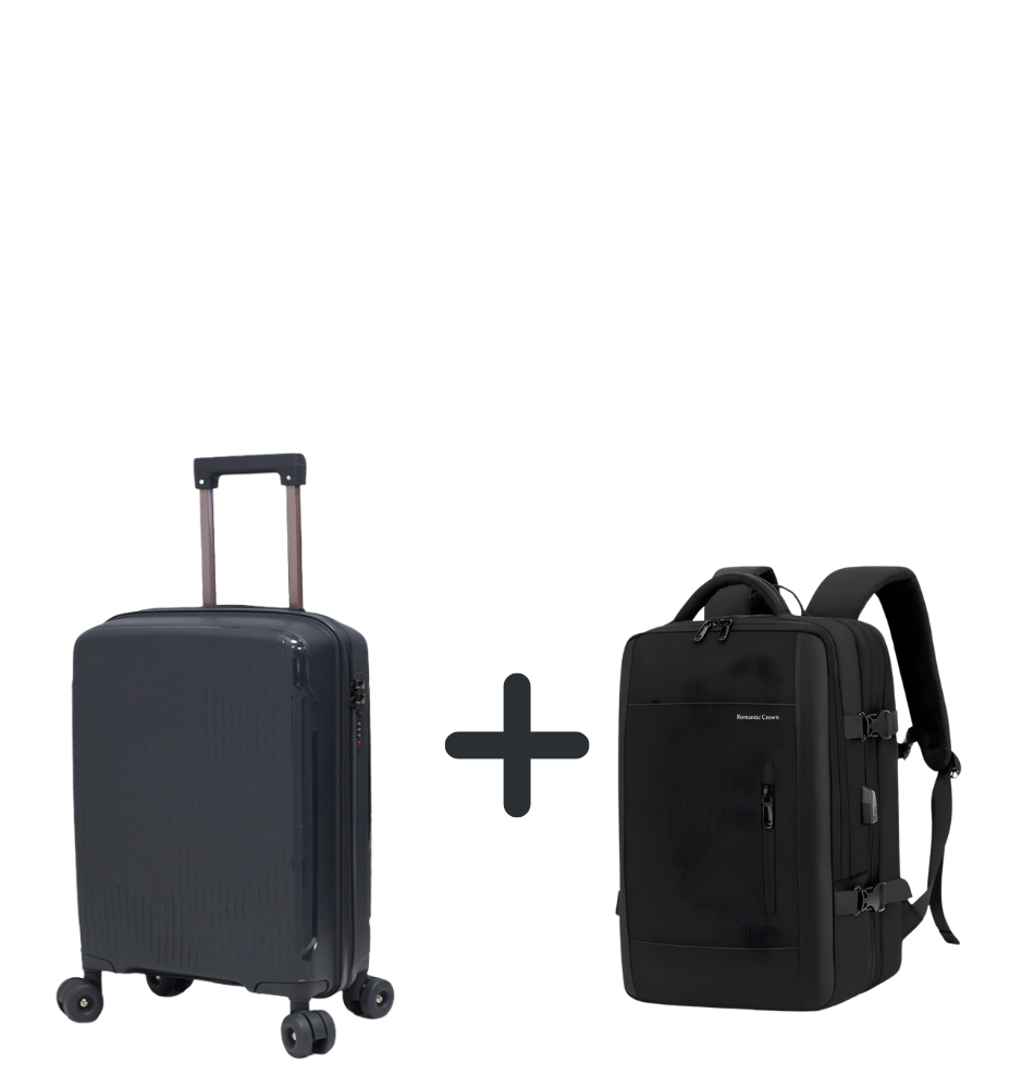 Куфар от полипропилен Whisper Wheels 03 малък графит