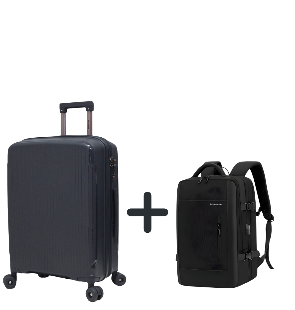 Куфар от полипропилен Whisper Wheels 03 среден графит