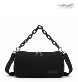 Дамска чанта Leémono-черна