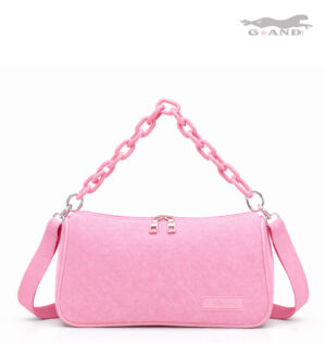 Дамска чанта Leémono-розова