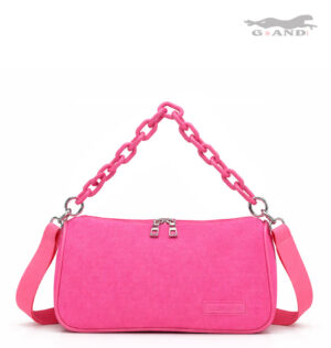 Дамска чанта Leémono-цикламена