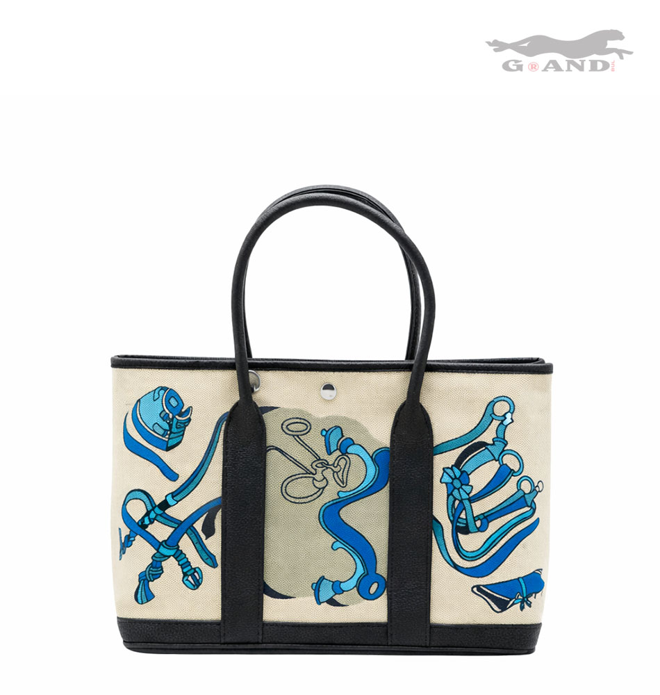 Дамска чанта Isabella черна/синя