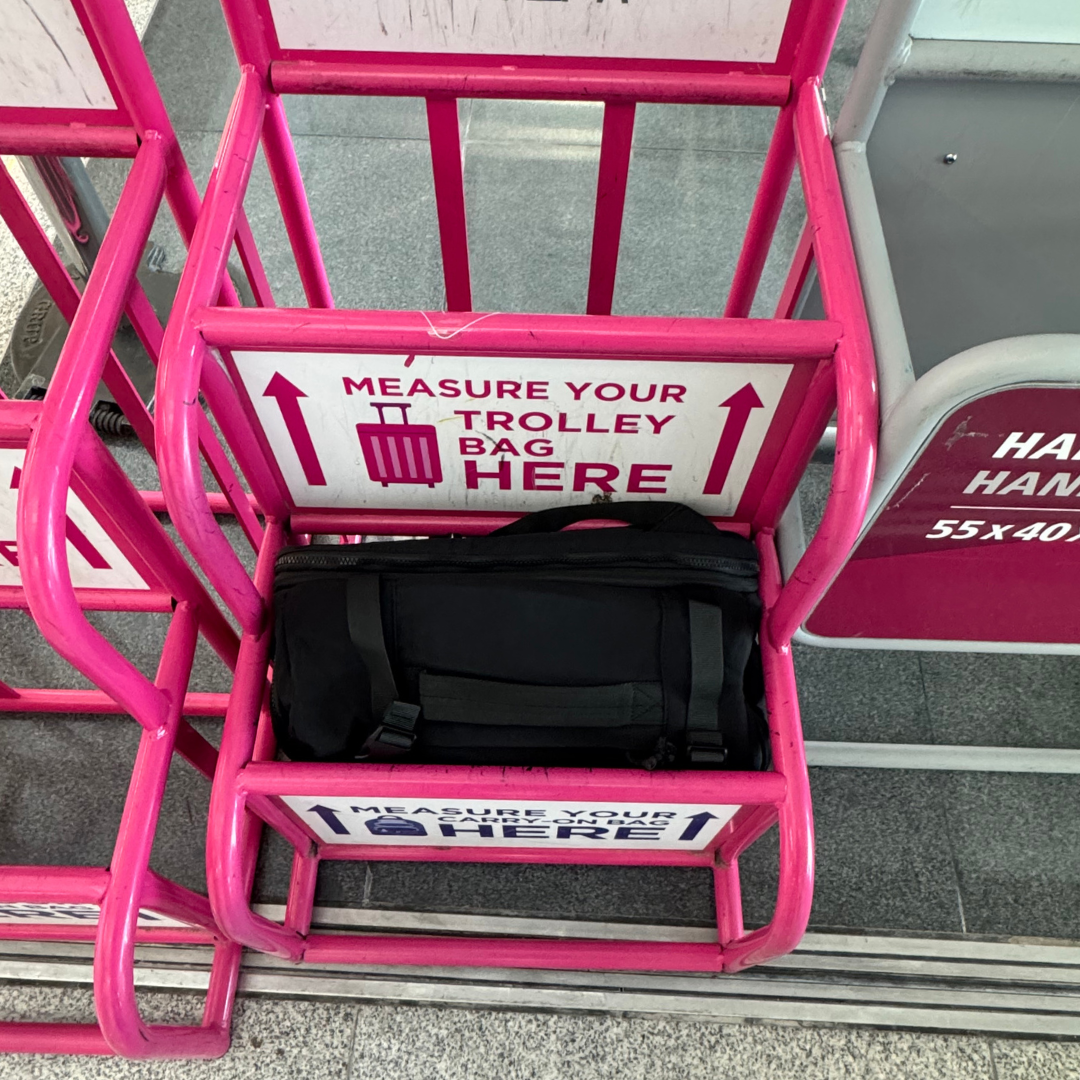 Раница за ръчен багаж FlexCarry 50108 40x30x20-25 черна - Image 3