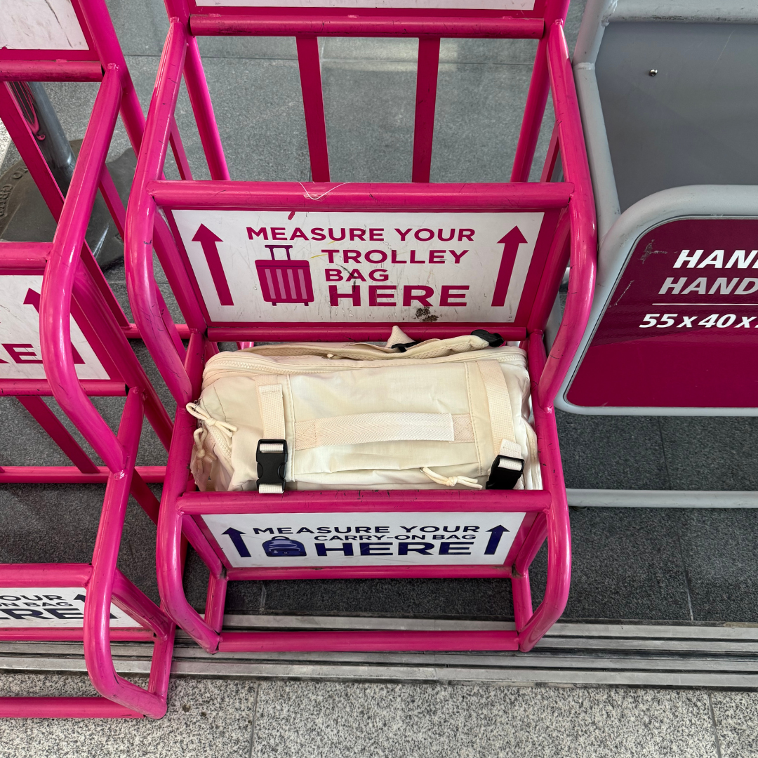 Раница за ръчен багаж FlexCarry 50108 40x30x20-25 бежовa - Image 3