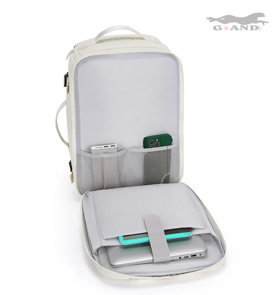 Раница за ръчен багаж FlexCarry 50108 40x30x20-25 черна - Image 5