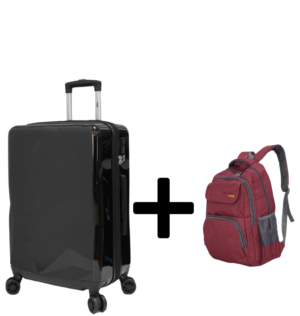 КУФАР 997 ПОЛИКАРБОНАТ СРЕДЕН ЧЕРЕН ДИАМАНТ