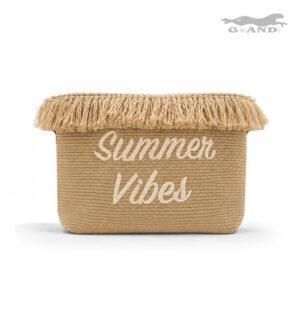 Малка лятна чанта Summer Vibes бежова