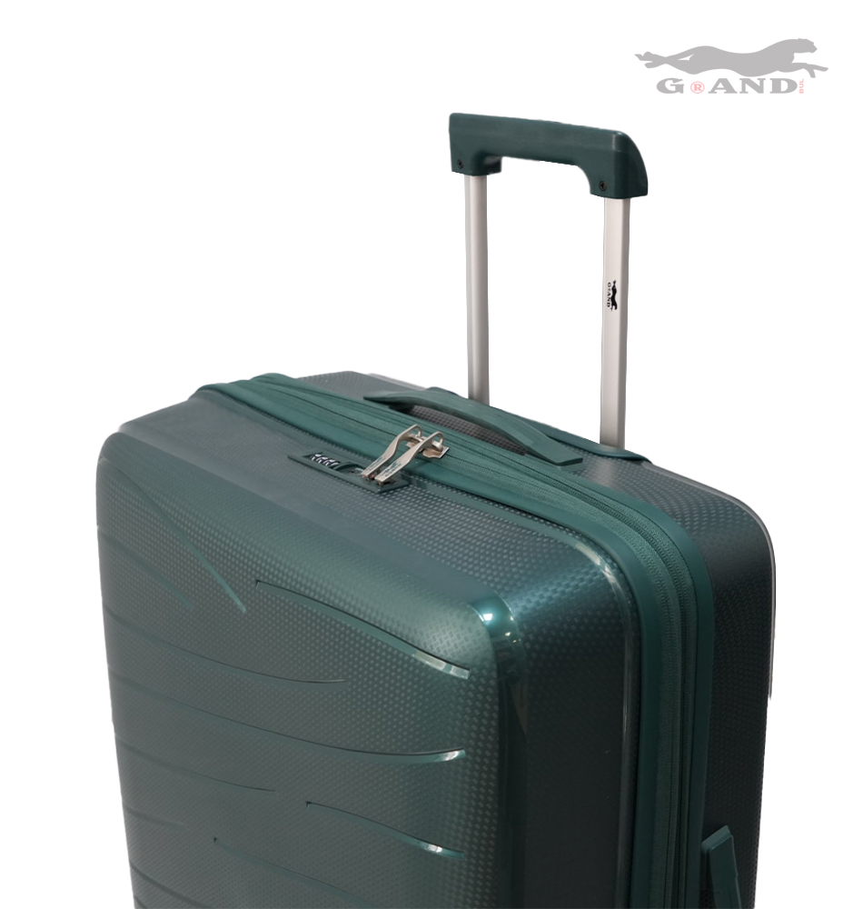 Куфари Pegasus 1601R полипропилен комплект зелени - Image 10