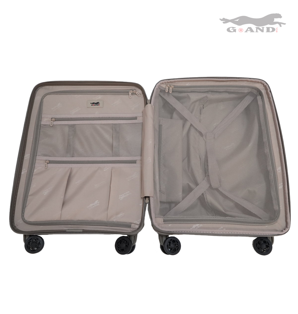 Куфари Pegasus 1601R полипропилен комплект каки - Image 6