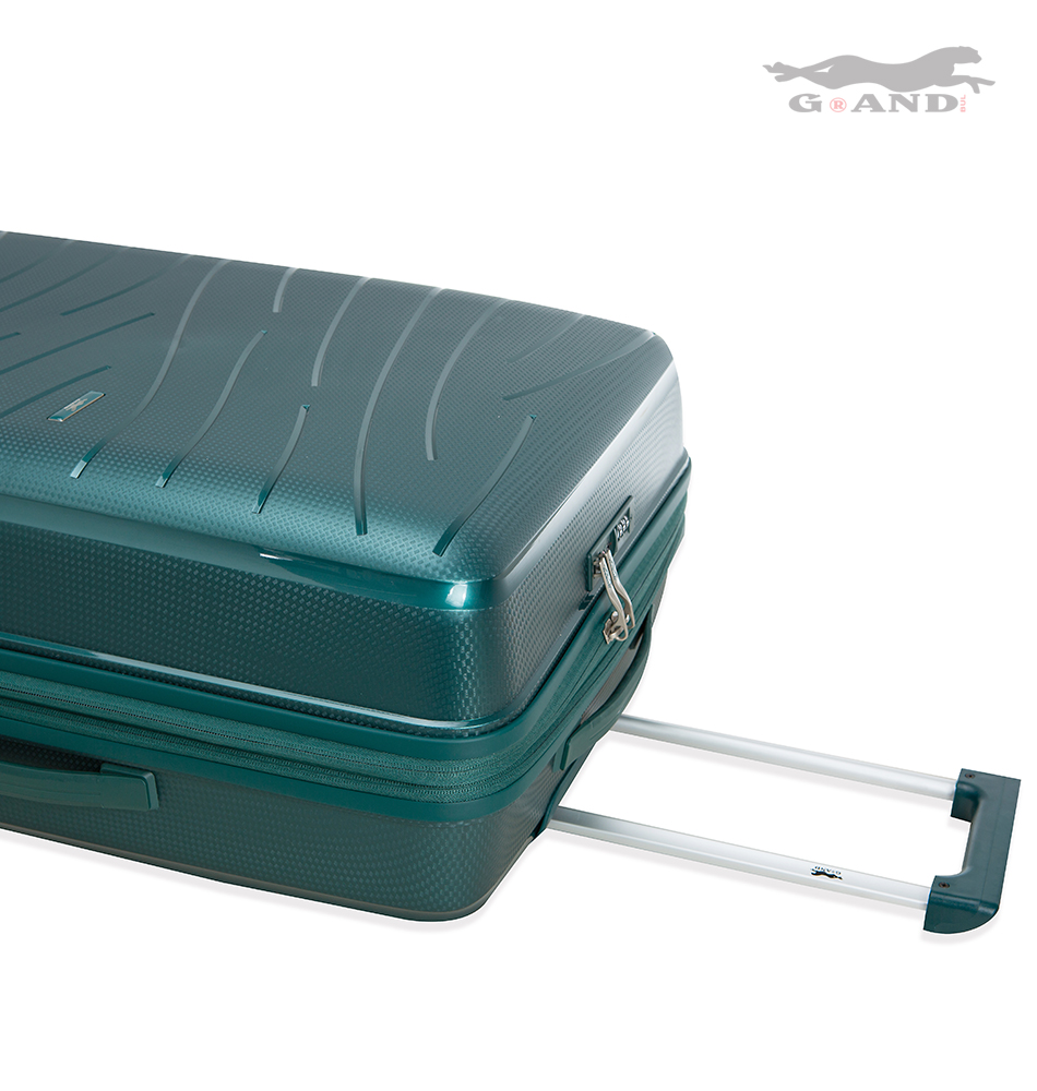 Куфари Pegasus 1601R полипропилен комплект зелени - Image 2