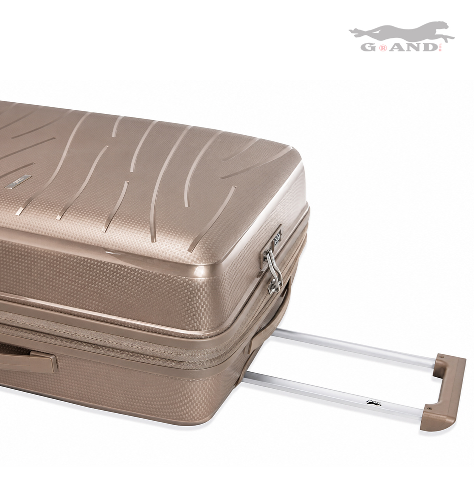 Куфари Pegasus 1601R полипропилен комплект каки - Image 2
