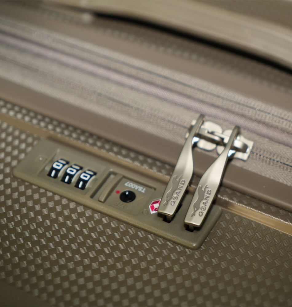 Куфари Pegasus 1601R полипропилен комплект каки - Image 9