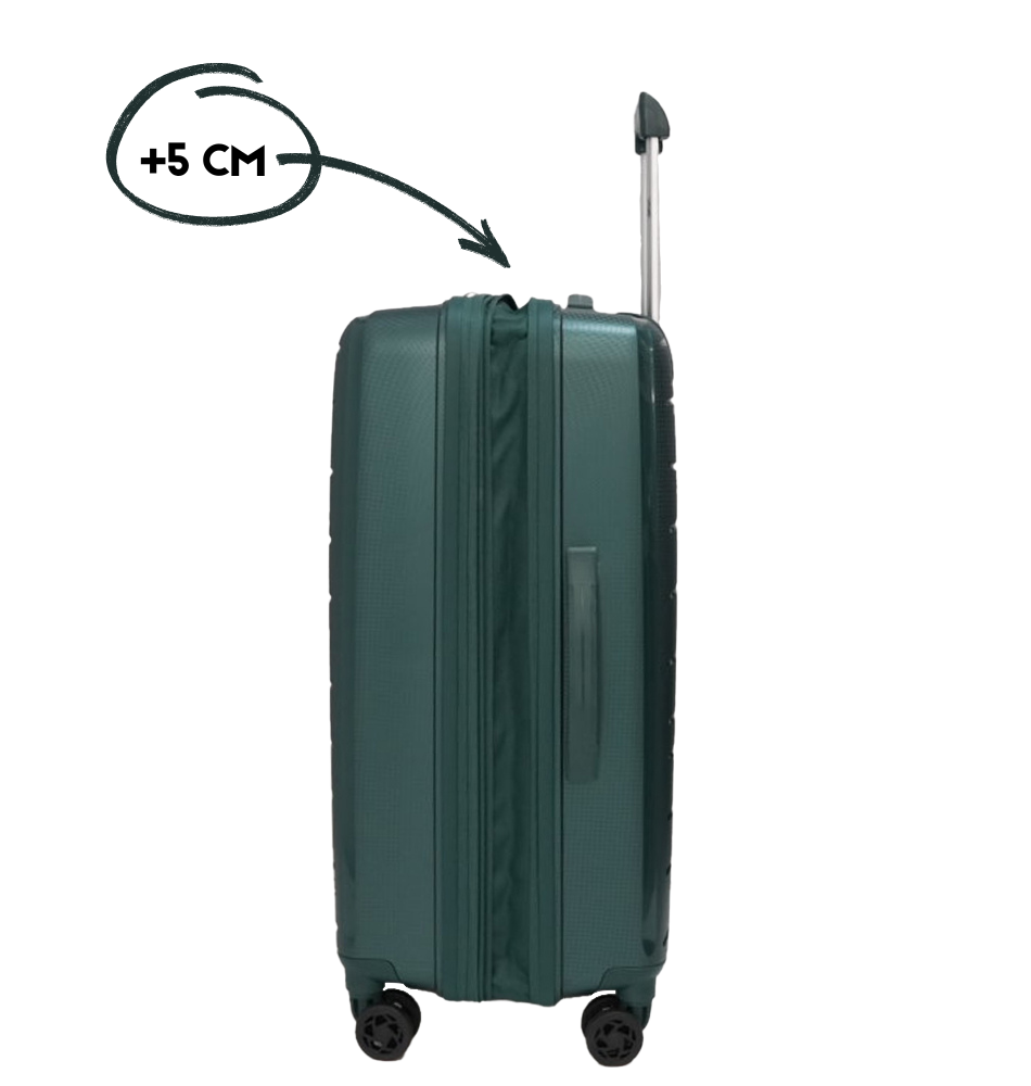 Куфари Pegasus 1601R полипропилен комплект зелени - Image 5