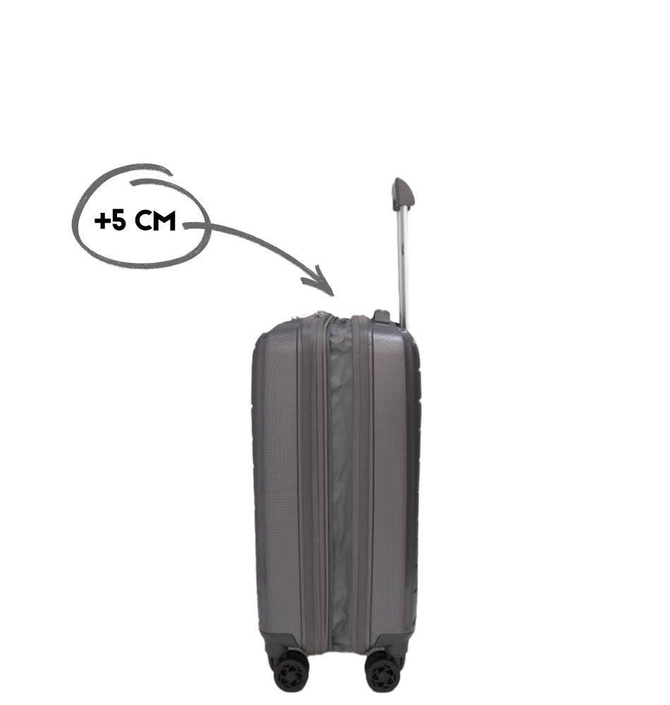 Куфар Pegasus 1601R полипропилен малък графит - Image 4