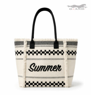 Голяма плажна чанта Summer черен