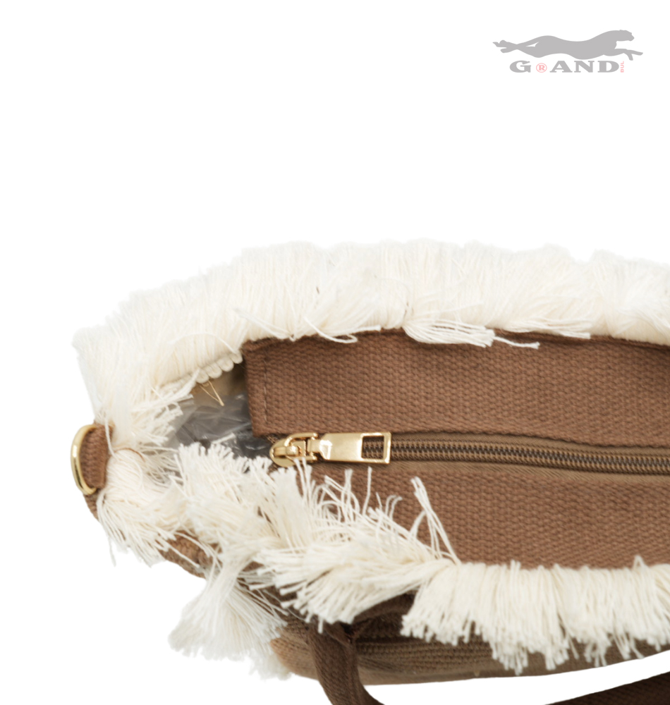 Дамска лятна чанта Boho Coast кафява - Image 4