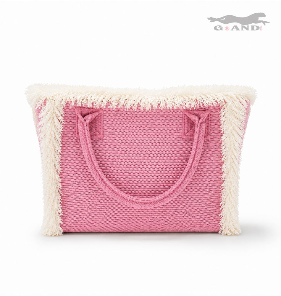 Дамска лятна чанта Boho Coast розова