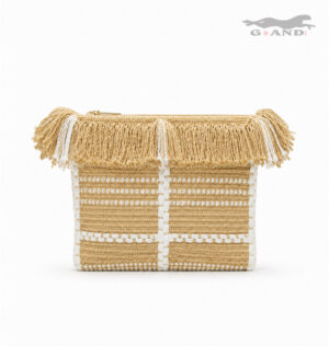 Дамска чанта Riviera Fringe пясъчно бежов