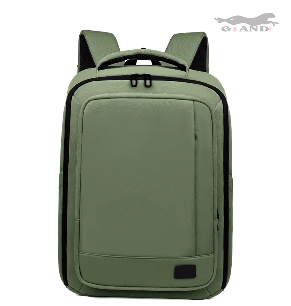Голяма раница Grand Vectra 45x30x15–23 с органайзер – Зелена - Image 6