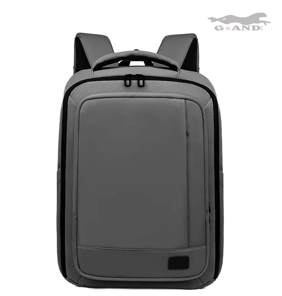 Голяма раница Grand Vectra 45x30x15–23 с органайзер – Сива - Image 6