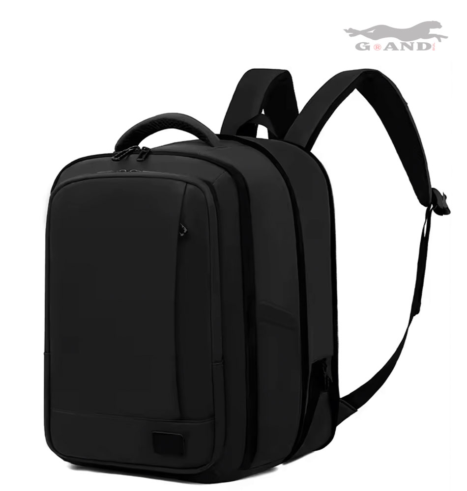 Голяма раница Grand Vectra 45x30x15–23 с органайзер – Черна - Image 10