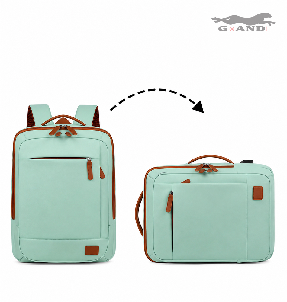 Раница TravelFit Air 512– За ръчен багаж в зелено 40x30x12-20 - Image 8