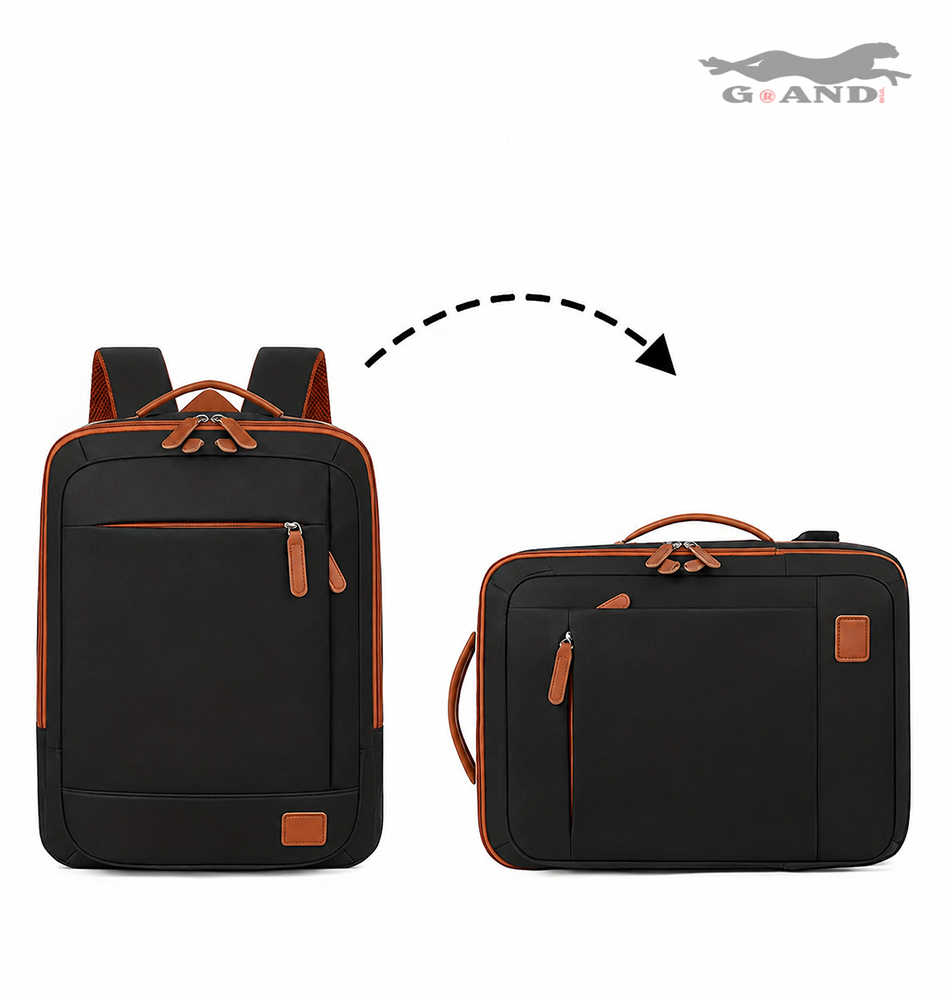 Раница TravelFit Air 512– За ръчен багаж в черно 40x30x12-20 - Image 7
